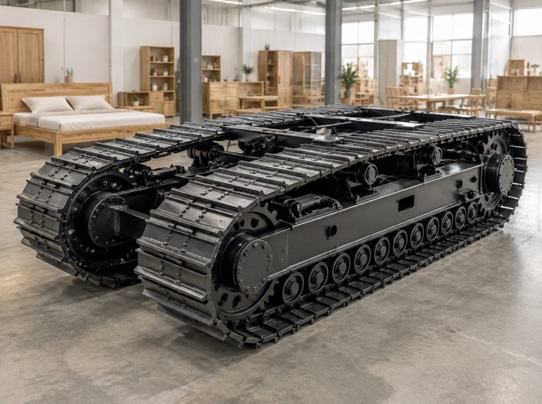 宜君县1至200吨重载钢制履带底盘